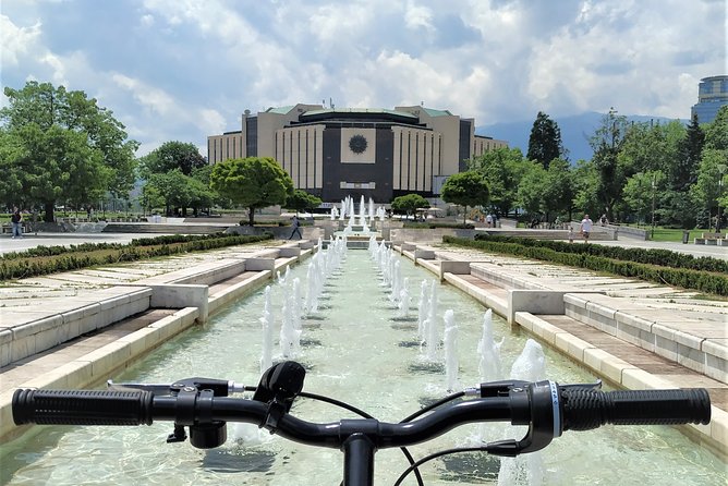 Adventure bike tours in Sofia - Ivan Vazov National Theater to South Park: From Landmark to Green Space