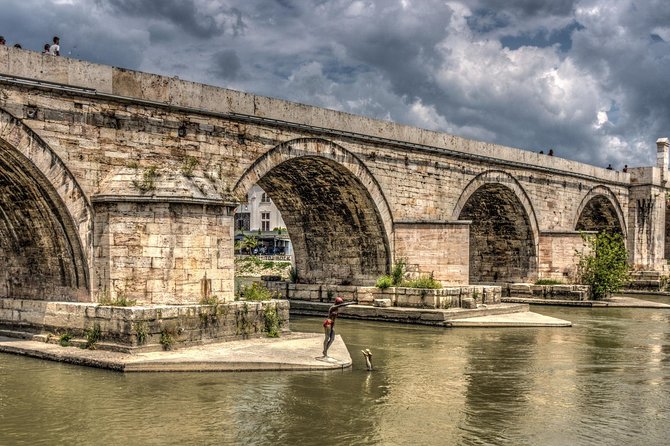Day tour to Skopje, North Macedonia - Small Group - Stone Bridge and crossing the Vardar River into the newer city