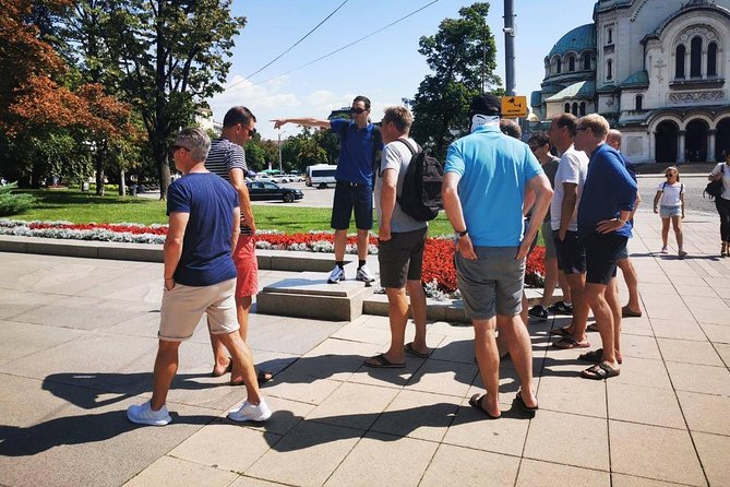 Guided Walking Tour of Sofia - Ivan Vazov National Theater and the Walk Into Vitosha Boulevard