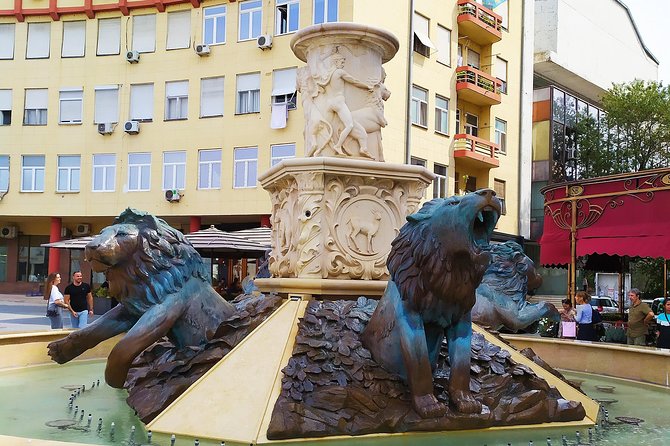 Kosovo and North Macedonia in 2 Days from Sofia - Day 2 Prizren walking: hammam, stone bridge views, and Kalaja Fortress