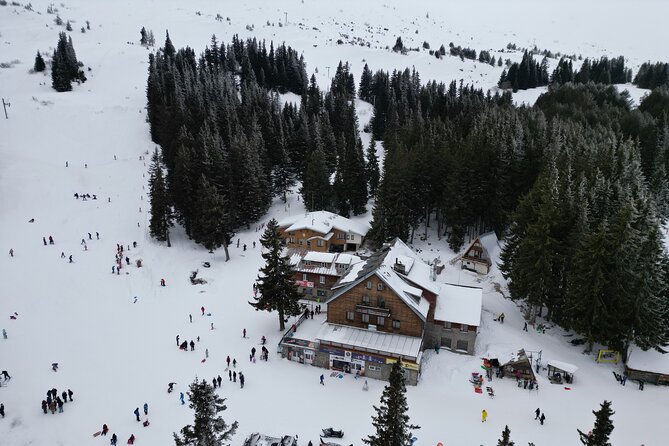 Learn to Ski in a Day, Vitosha Mountain, Sofia, Bulgaria - Getting picked up at 9:30 am and riding up to Aleko