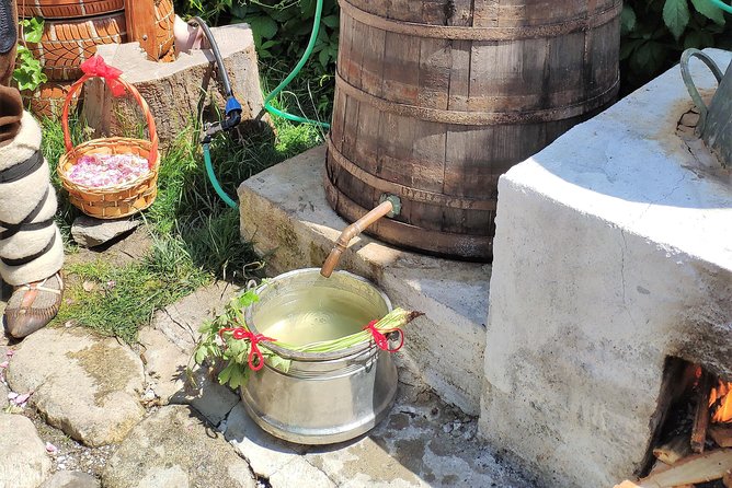 Picking Roses Workshop & Extracting Rose Oil in the Rose Valley - The tasting: rose sweet, gulovitsa, and rose liqueur