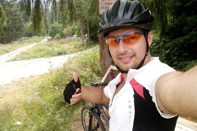 Private Mountain Biking in Vitosha from Sofia - The bike setup: hardtail, helmet, and guide support