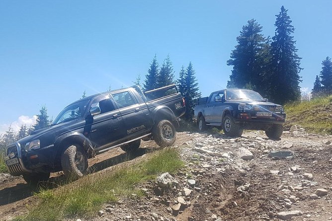 Private & Tremendous Jeep Safari in the 7 Rila Lakes area - Where this starts in the Rila region: Sapareva Banya, then back again