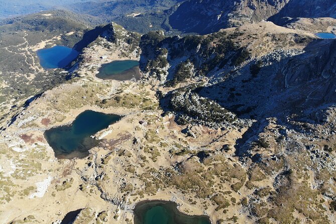 Seven Rila lakes-Snowshoeing with Waterfall and Hot Mineral pools - Goritsa waterfall near Ovchartsi: a 39-meter drop on a winter day