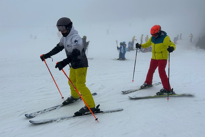 Ski and Snowboard lessons- Borovets ski resort - Drag lift, six man chair lift, and when you actually ride the system