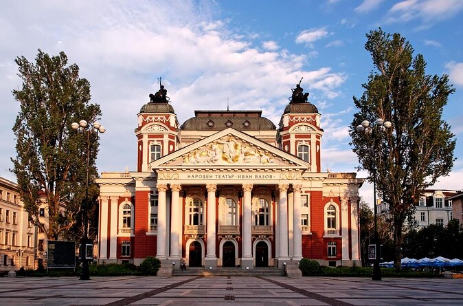 Sofia by Night Panoramic Tour with Dinner and Folklore Show - Alexander Nevsky Cathedral at night: the first big wow