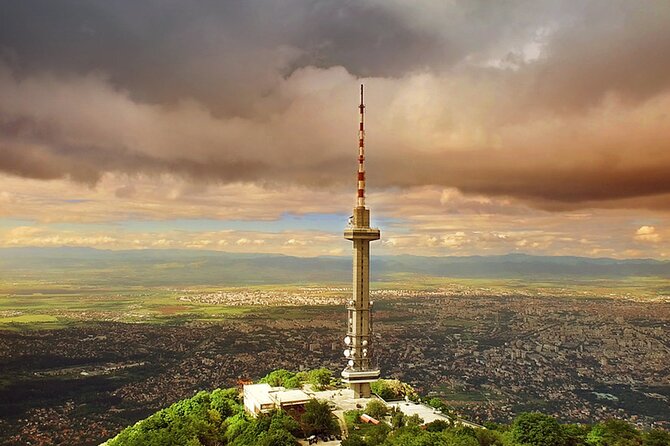 Sofia from the Top and Alexander Nevski Catherdral - Kopitoto TV Tower: The 186 Meter Viewpoint at 1,348 m