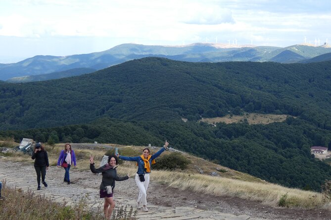 Symbol of the Communism Buzludzha monument and the Rose valley - Shipka Monument, a meaningful stop on the route